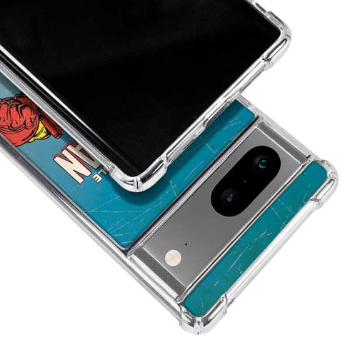 Marvel Classic Comics The Invincible Iron Man Google Pixel 8 Clear Case